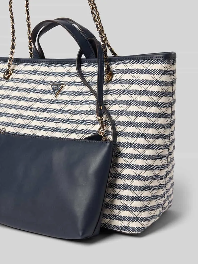 Guess Giully II shopper donkerblauw navy multi, foto 4