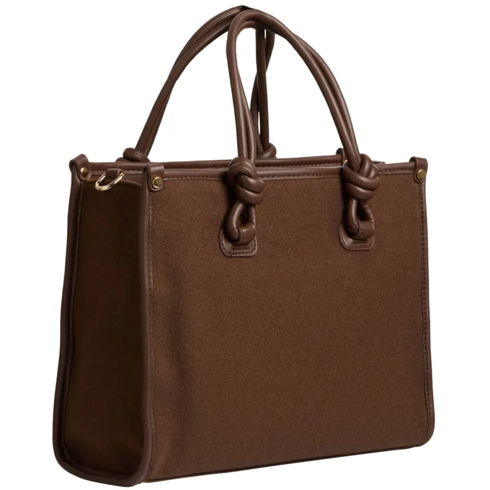 Valentino Bags Winter Aella mini shopper bruin, foto 6