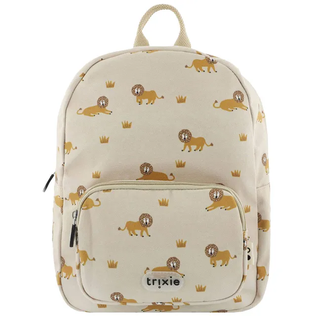 Trixie rugzak met dierenprint - geel