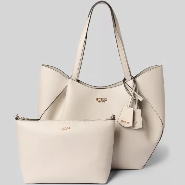 Guess Amorette 2 in 1 shopper taupe, foto 2