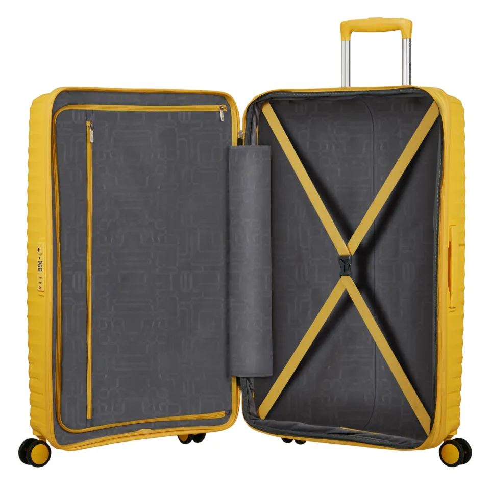 American Tourister Diablast koffer geel 78 cm, foto 2