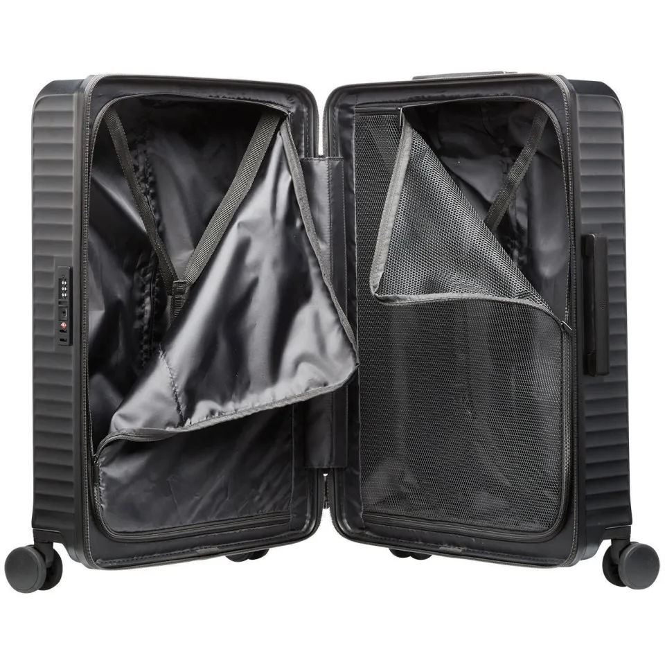 Travelbags The Eclipse trolley M zwart, foto 2