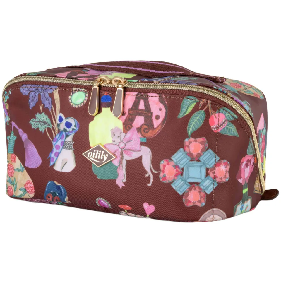 Oilily Cisse toilettas bordeauxrood