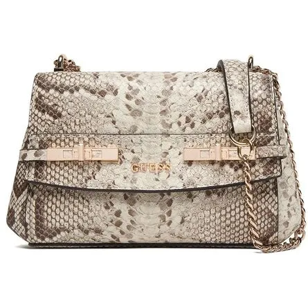 Guess Melinda Mini Convertible Xbody schoudertas natuurlijk Natural