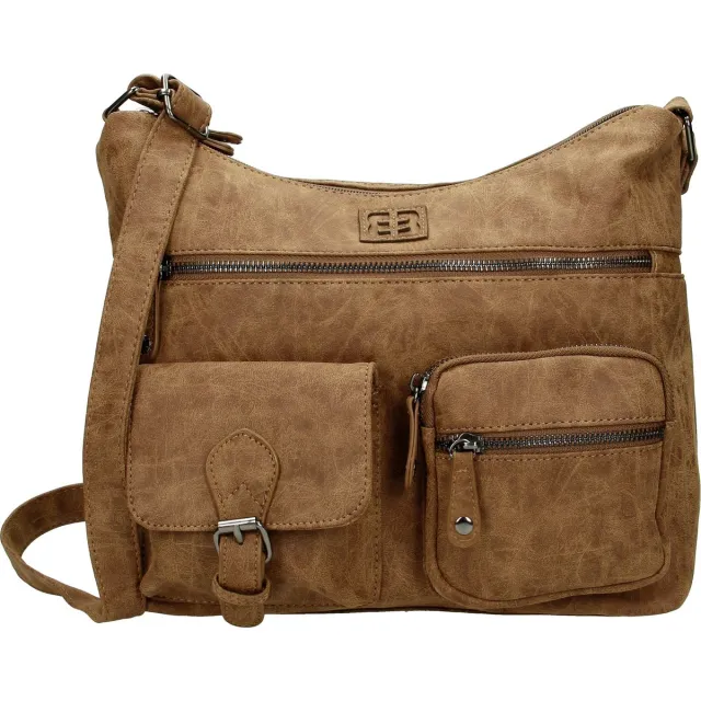 Enrico Benetti Ardèche schoudertas camel