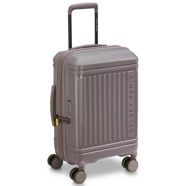Delsey Lutece handbagagekoffer taupe Bruin