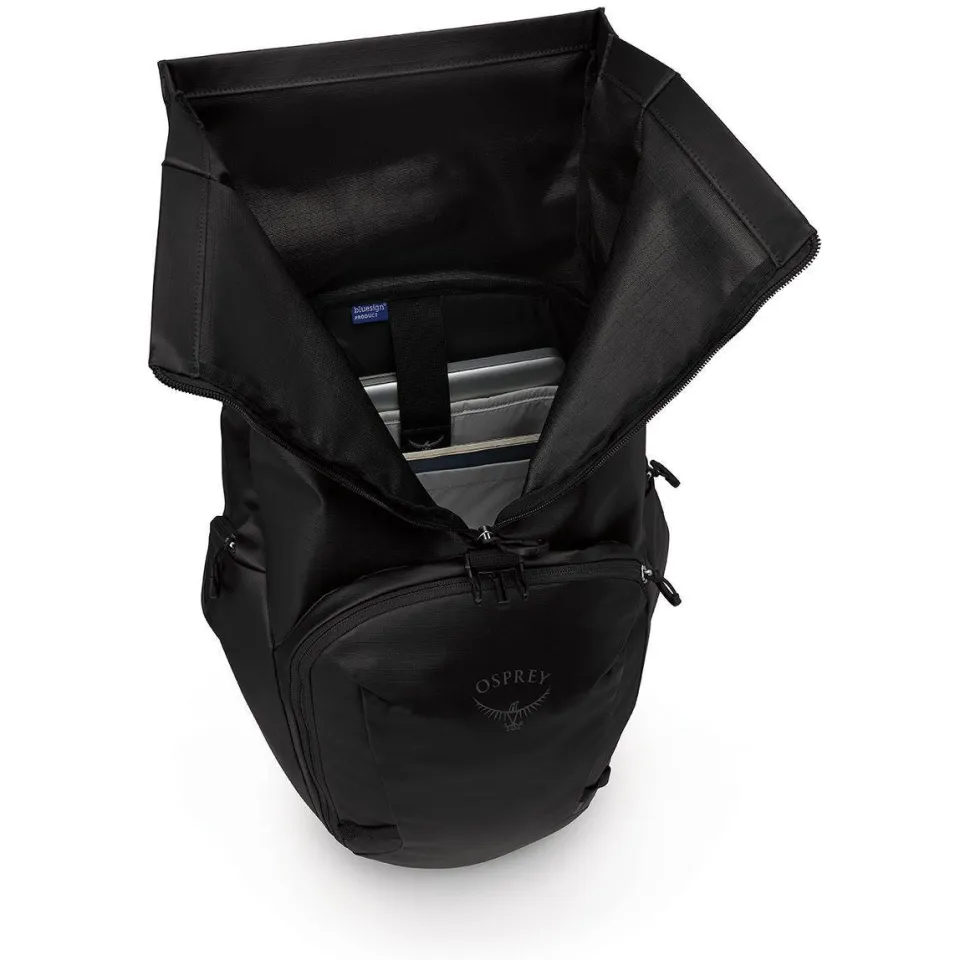 Osprey Transporter Roll Top Pack 30 dagrugzak zwart, foto 5