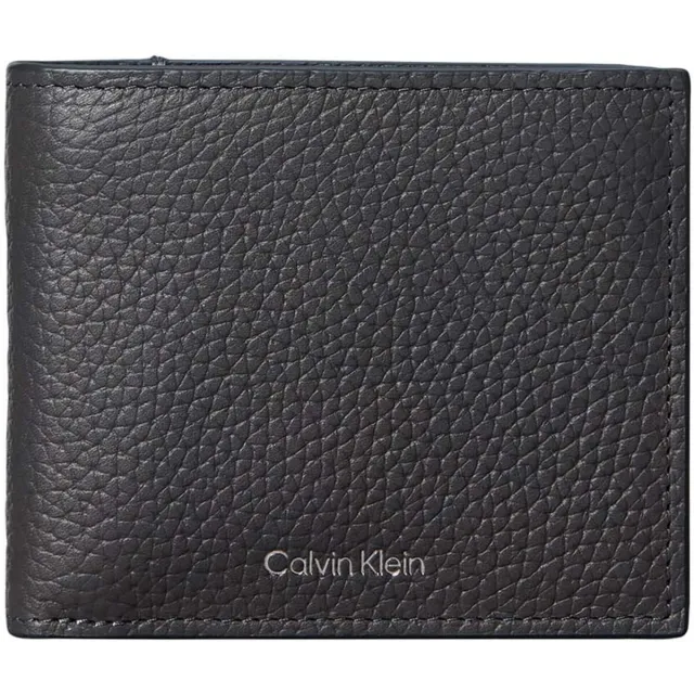 Calvin Klein Foil Emboss billfold portemonnee zwart