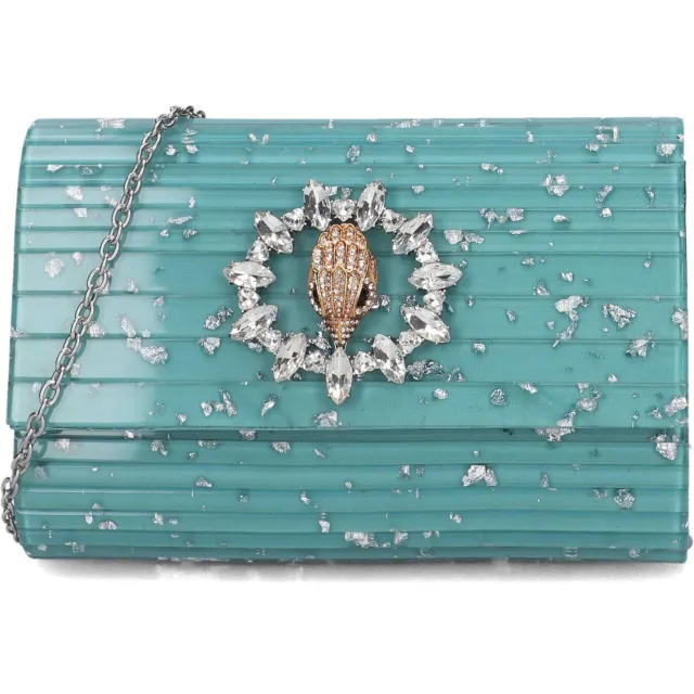 Kurt Geiger Clutches Party Eagle C Petrol - One size