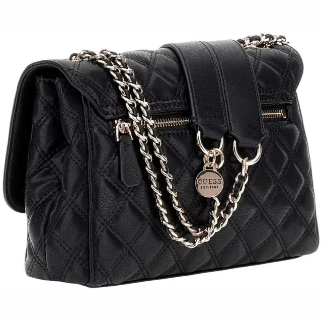 Tas Guess CRUISE VIBE TOP ZIP HWQG96 73190 zwart, foto 2