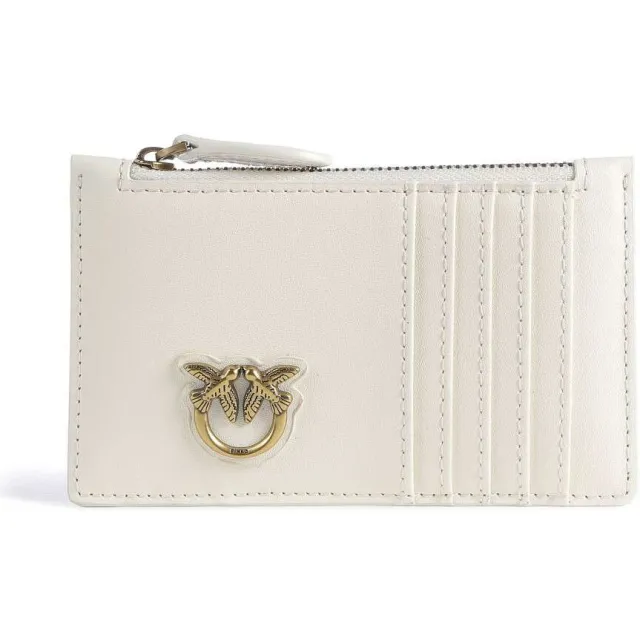 Pinko Portemonnee Pinko AIRONE VITELLO SETA 100251 A0F1 Wit