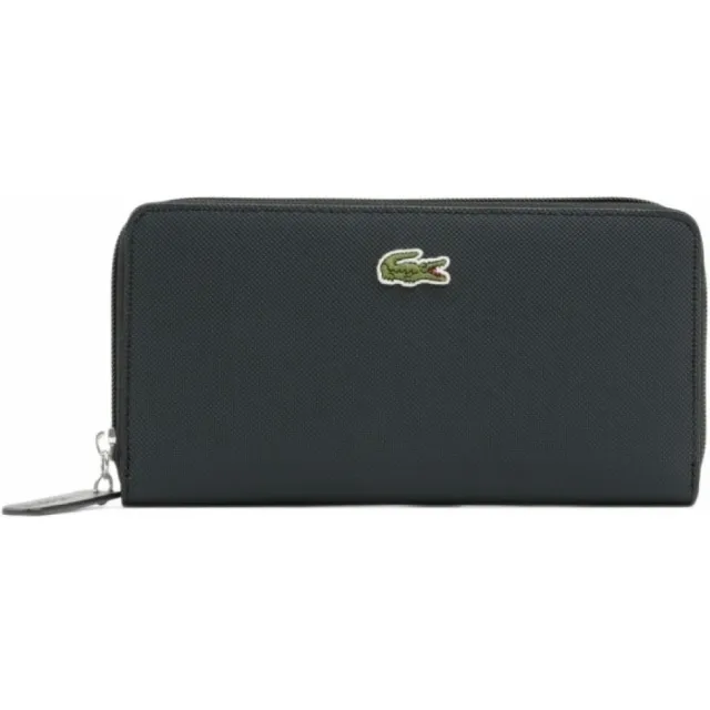 Lacoste zip wallet zwart