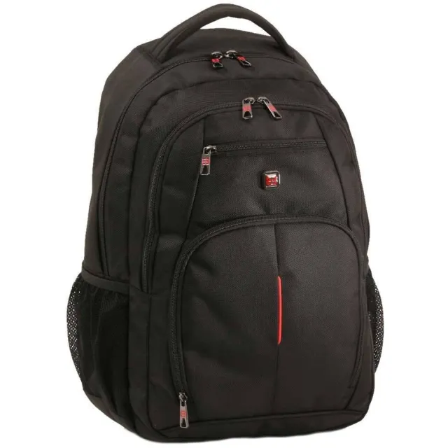 Enrico Benetti Cornell laptoprugzak 17 inch zwart