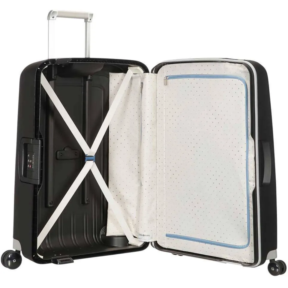 Samsonite S'Cure spinner 75 koffer zwart, foto 3