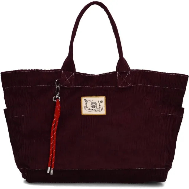 Becksondergaard BECKSÖNDERGAARD Handtassen Corduroy Cecilia Bag Bordeaux - One size