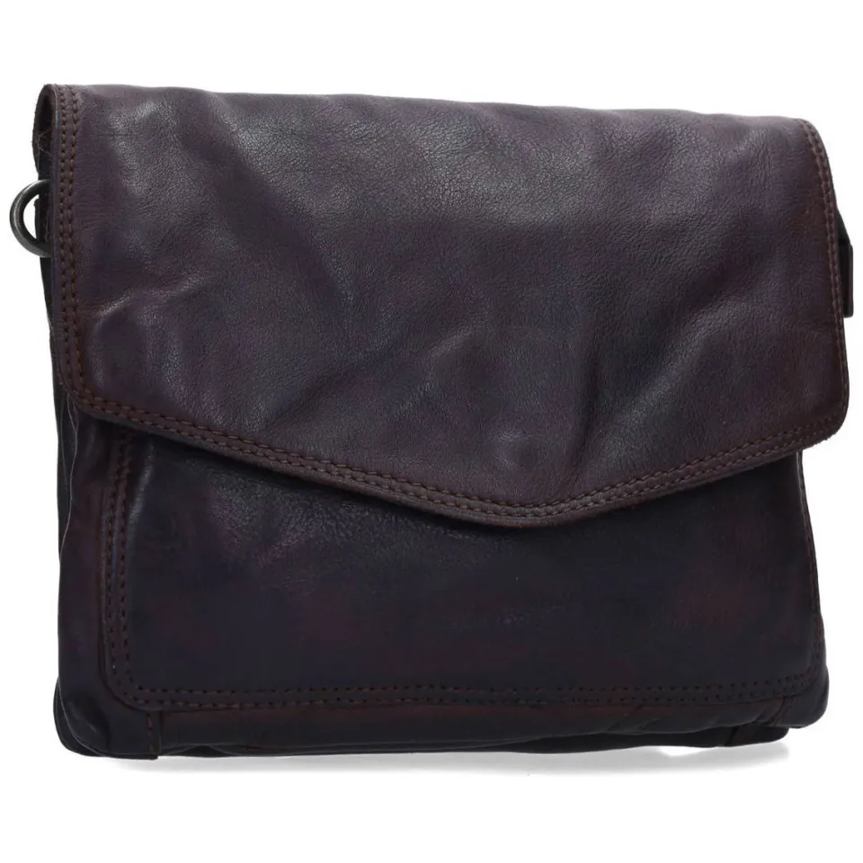No Stress leren crossbody tas donkerbruin, foto 2