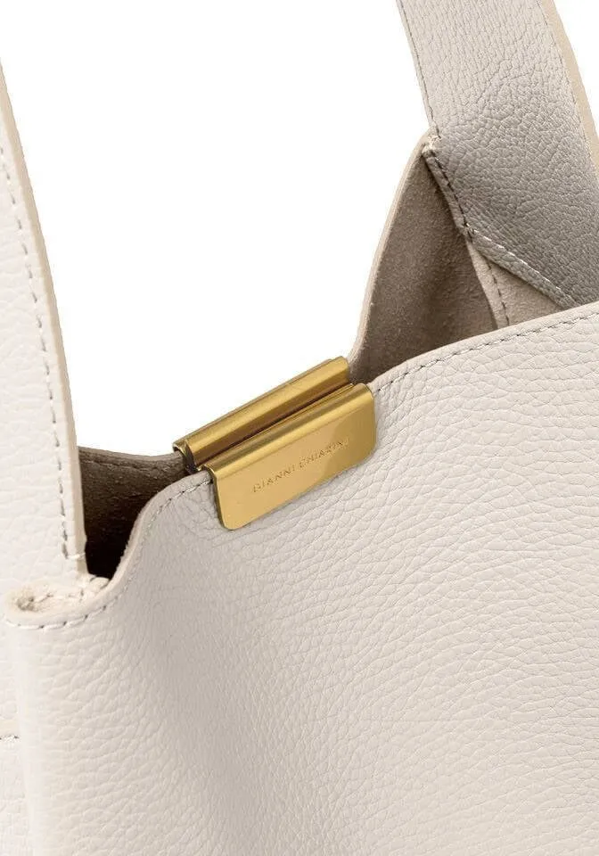 Gianni Chiarini Jo schoudertas gebroken wit, foto 3