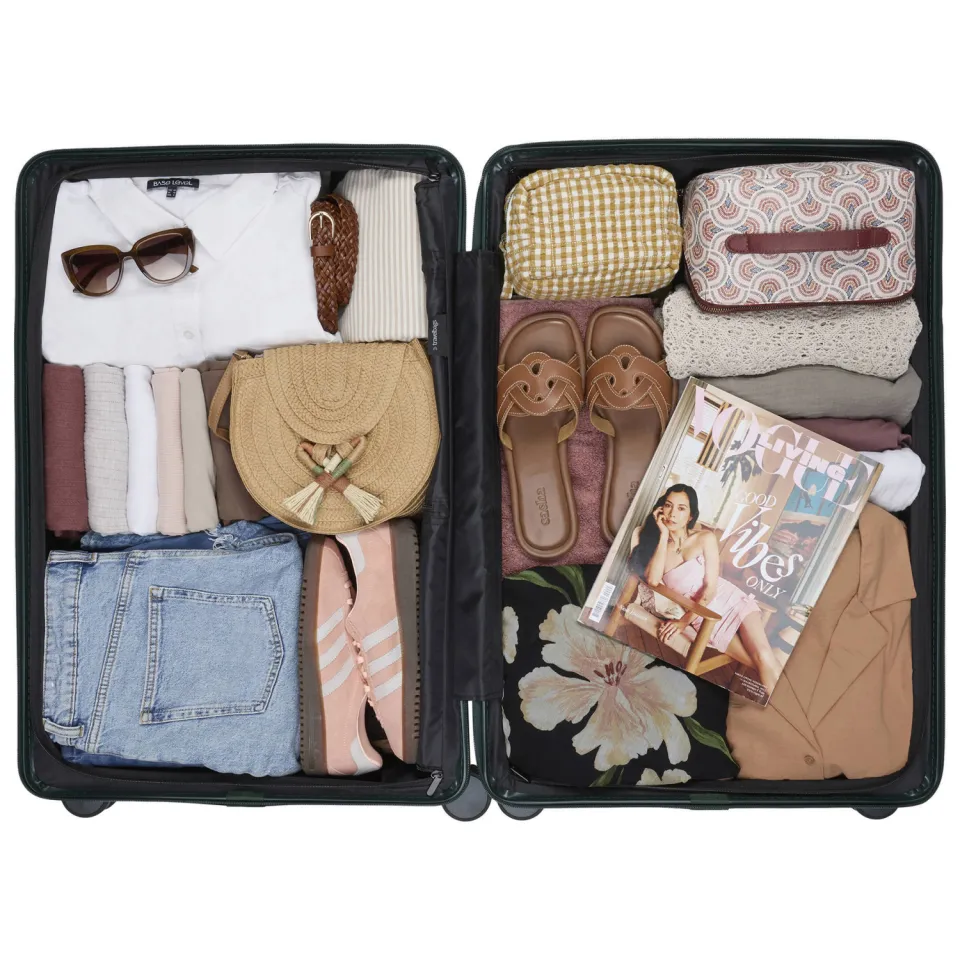 Travelbags The Flow trolley L groen, foto 5