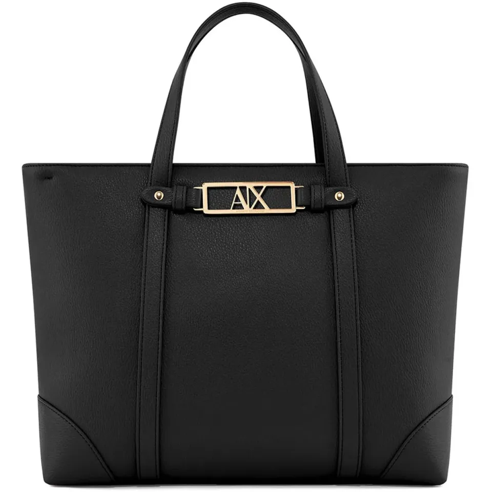 Armani Exchange shopper donkerblauw zwart, foto 2