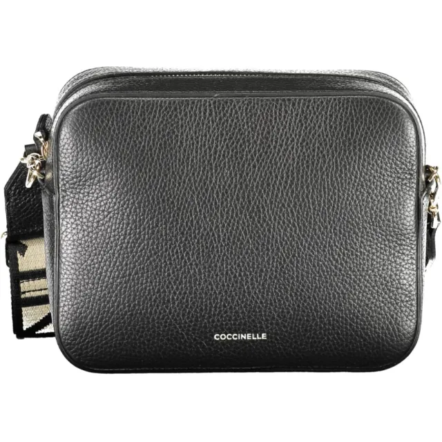 Coccinelle Dames Zwarte Leren Handtas