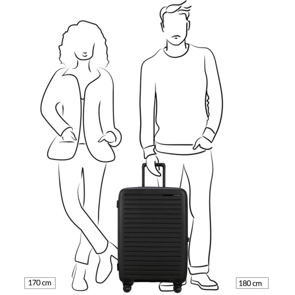Samsonite Restackd koffer zwart, foto 4
