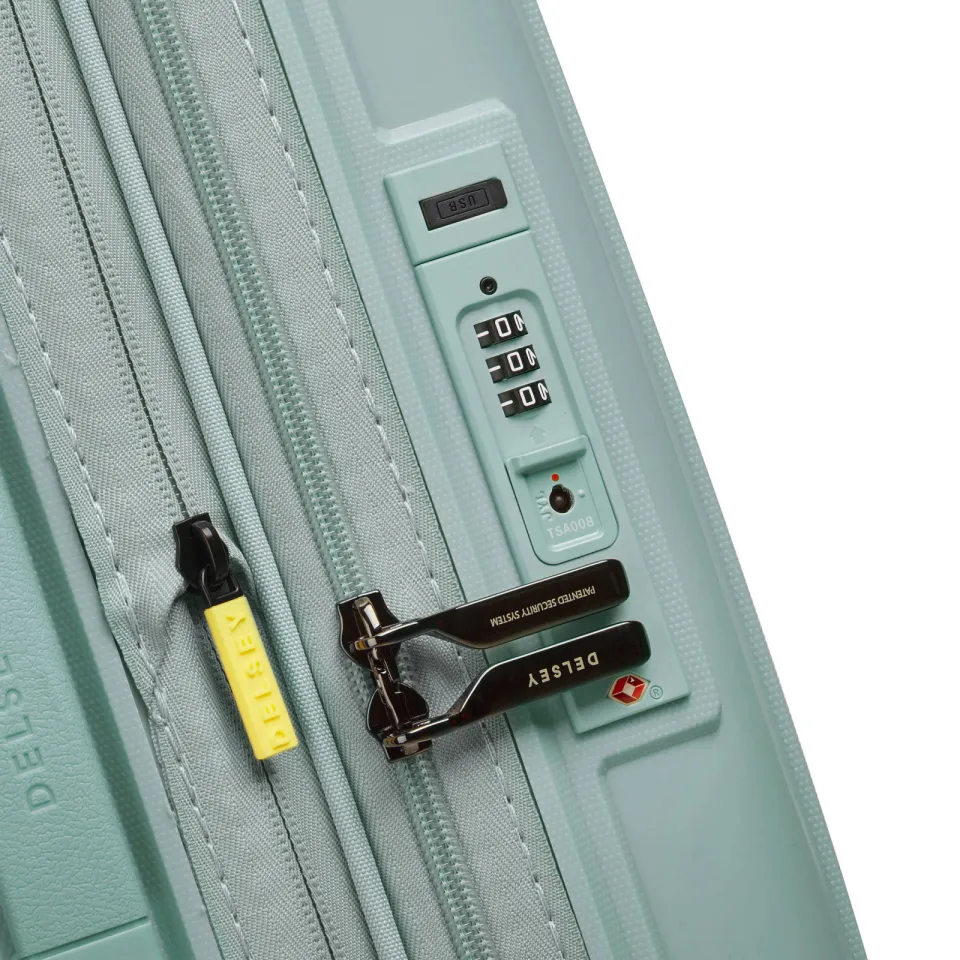 Delsey Lutece SE spinner handbagagekoffer mintgroen, foto 4