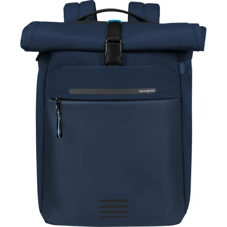 Samsonite Moderny rolltop rugzak donkerblauw, foto 2