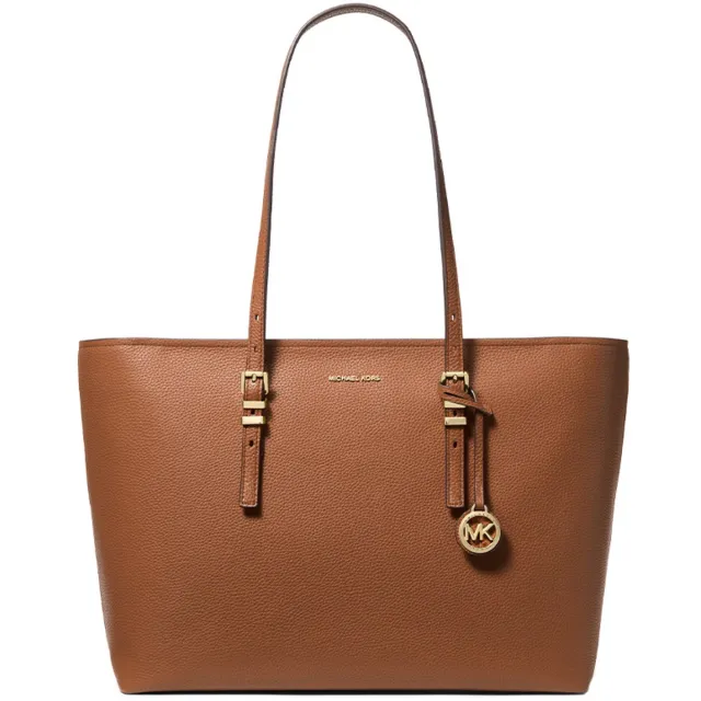 Michael Kors Grote Shopper Dames - Schoudertas - Leer - Quinn - Cognac