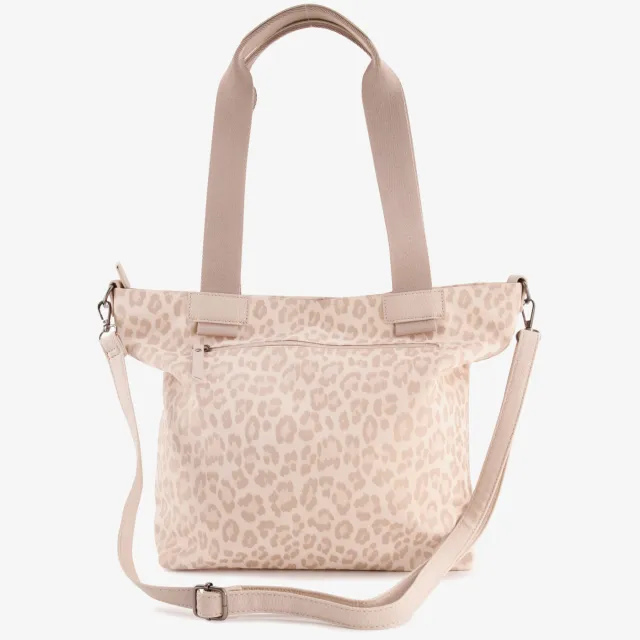 Enrico Benetti dames shopper met panterprint beige