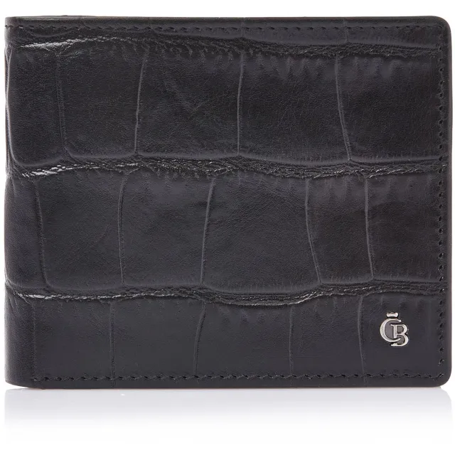 Castelijn & Beerens Croco Billfold 8 pasjes RFID zwart