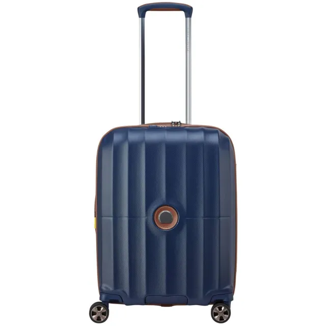 Delsey Carrousel 2 slim handbagagekoffer 55 cm donkerblauw
