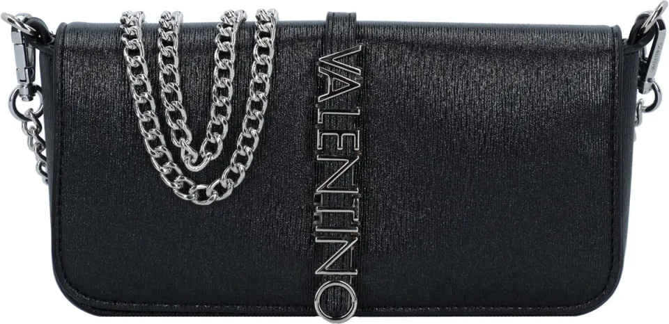 Valentino Handtas met labeldetail, model 'MATERIA' Nero