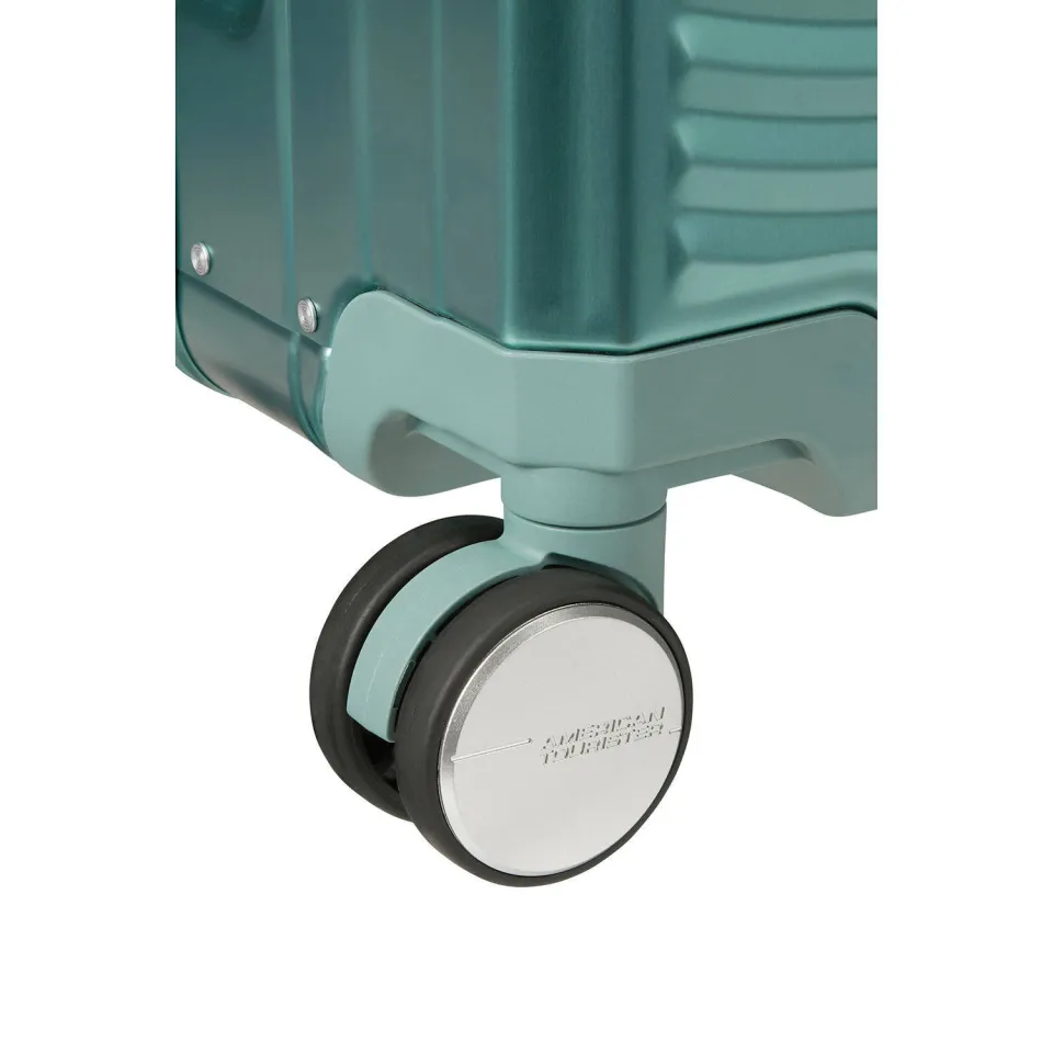 American Tourister Soundbox Alu Spinner 55/20 koffer turquoise, foto 6