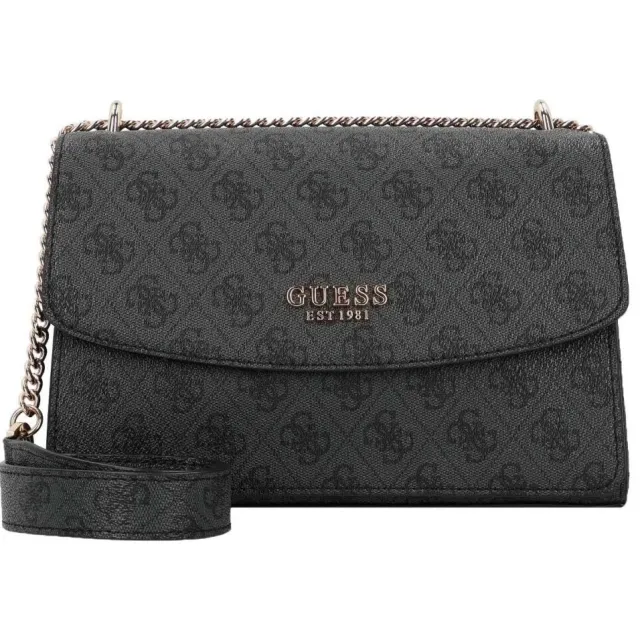 Guess Calista XBody Flap schoudertas 24 cm zwart