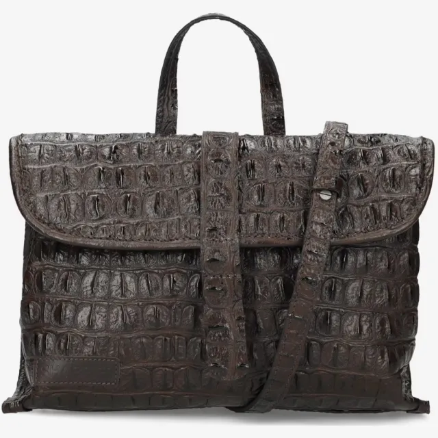 Shabbies Amsterdam Pleun crossbody tas donkerbruin Dark Brown