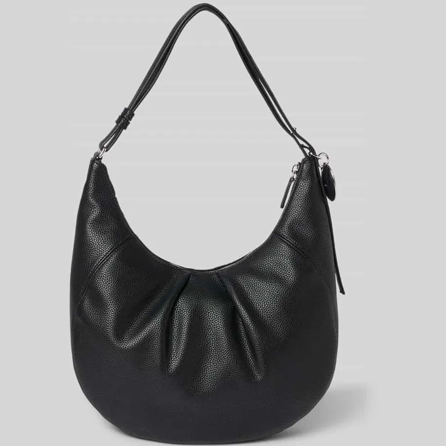 Calvin Klein Engraved HW medium schoudertas zwart, foto 3