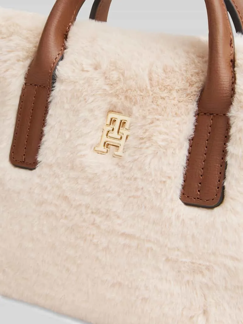 Tommy Hilfiger Popette micro tote tas beige, foto 4