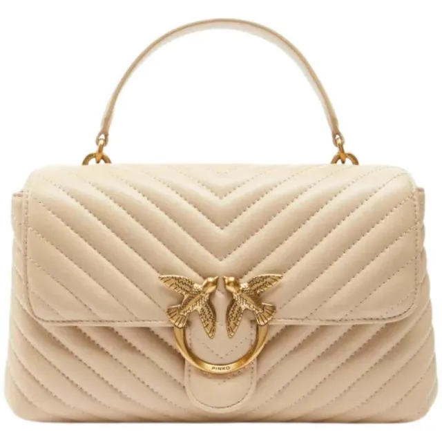 Pinko Love Lady Puff Classic handtas beige