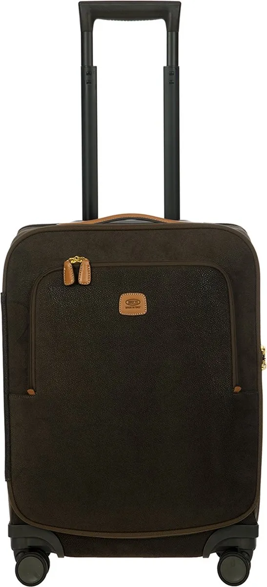 Bric's Life Cabin handbagage trolley 55 cm olive Groen