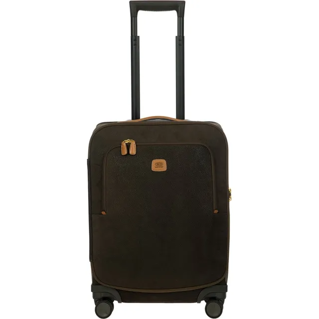 Bric's Life Cabin handbagage trolley 55 cm olive Groen