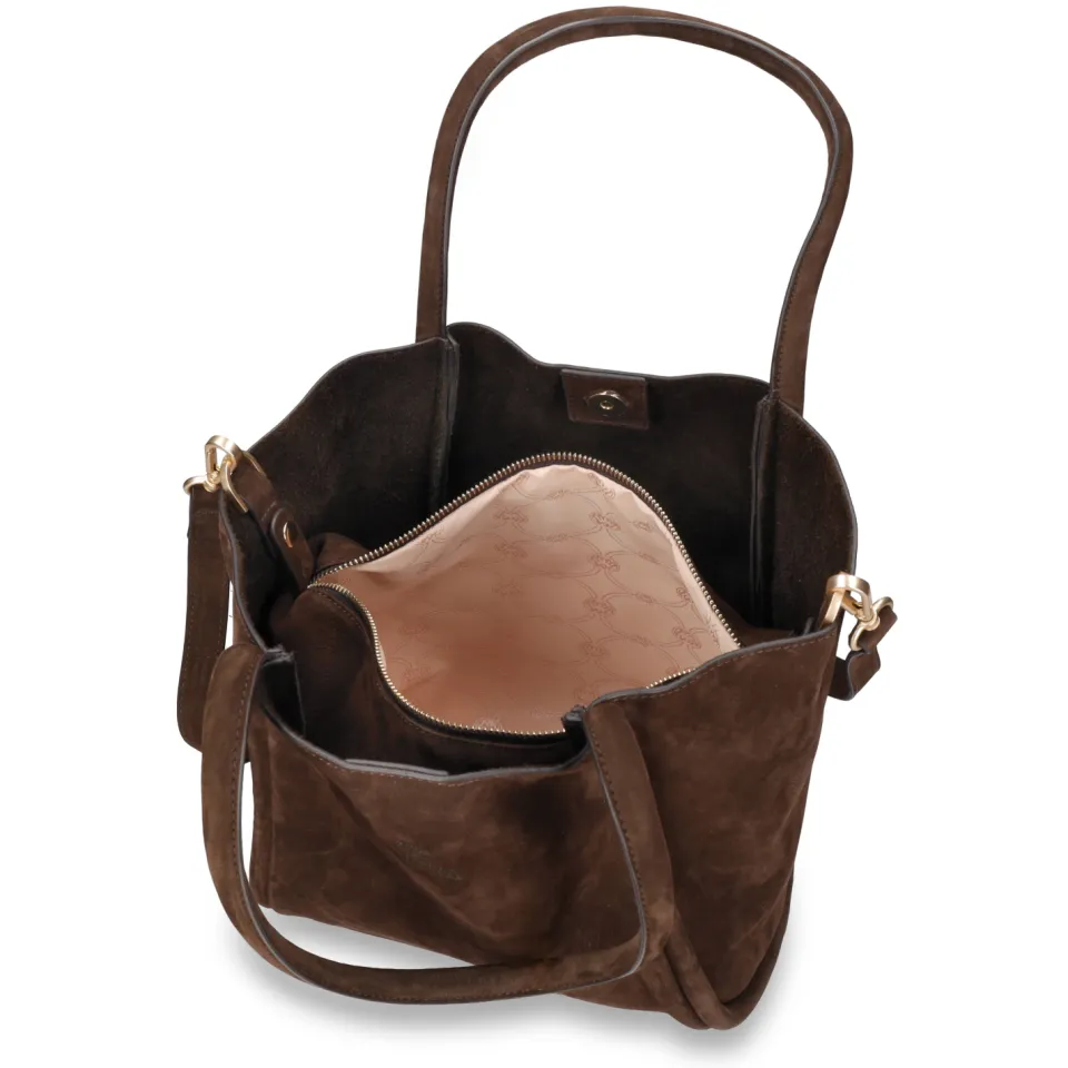 Fred de la Bretoniere Nalani shopper donkerbruin, foto 4