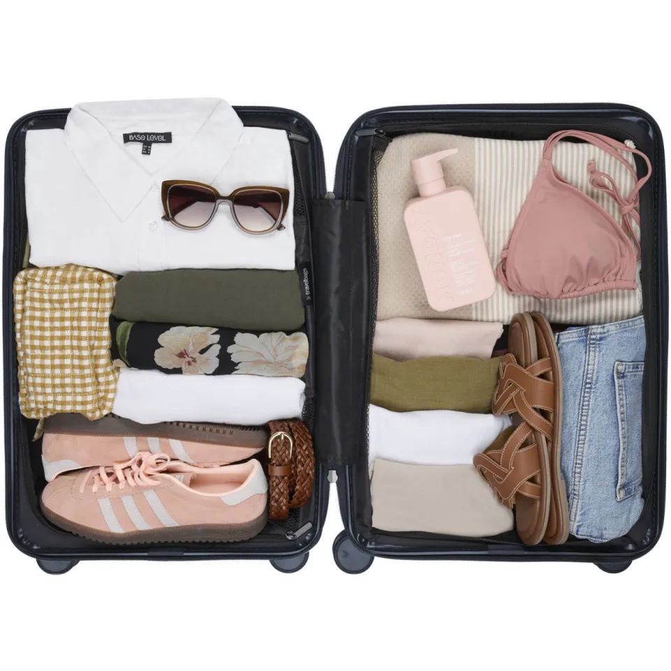 Travelbags The Flow Cabin Trolley koffer blauw, foto 3