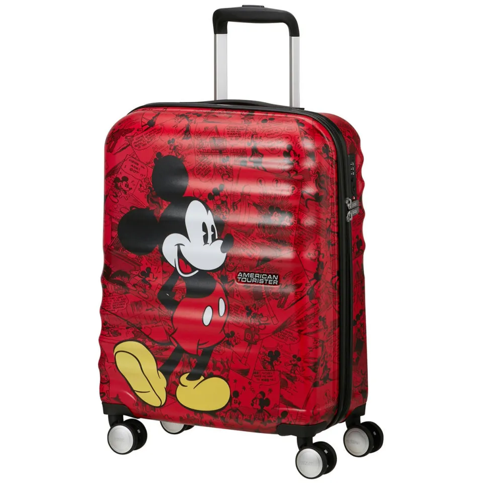 American Tourister Wavebreaker Disney koffer rood, foto 2