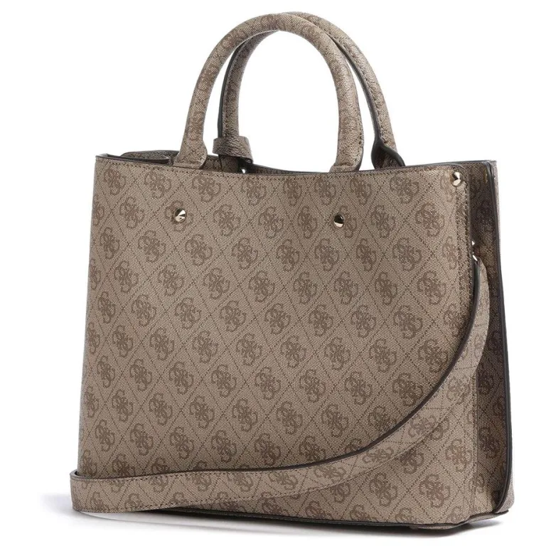 Guess Meridian II Girlfriend handtas latte bruin, foto 4