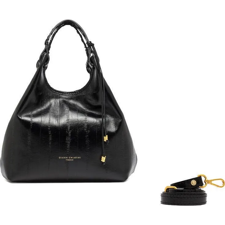 Gianni Chiarini Dua 12679 schoudertas zwart, foto 2