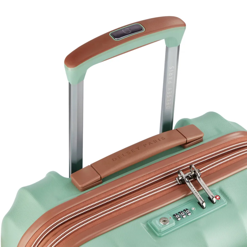 Delsey Carrousel 2 Slim handbagagekoffer saliegroen, foto 5