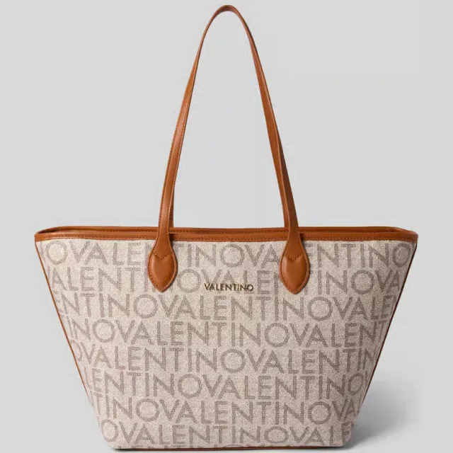 Valentino Logo shopper beige Beige / Nature