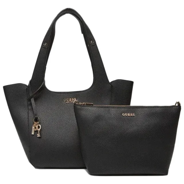 Guess Calista 2-in-1 tote shopper zwart