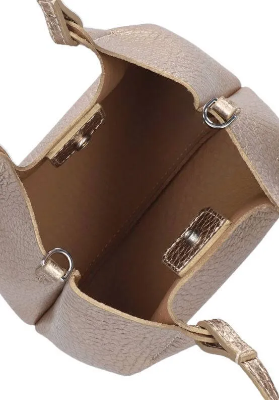Gianni Chiarini Dua schoudertas goud, foto 5