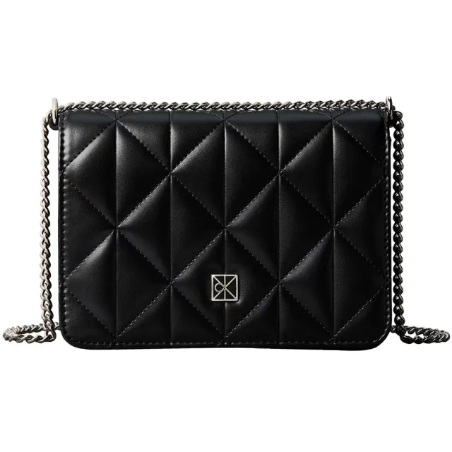 Calvin Klein Jeans Quilted Mini Chain handtasje zwart
